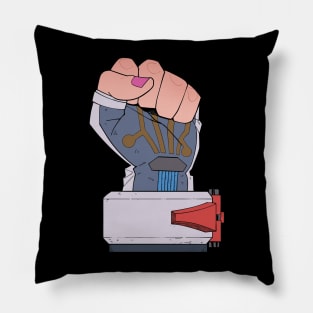 overwatch 2 Zarya fist Pillow