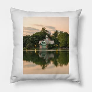 NYC Sunrise Empire State Pillow