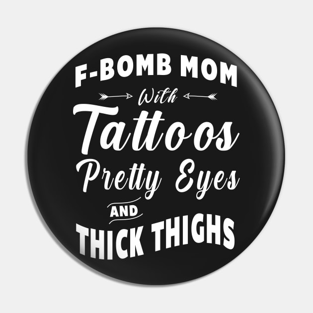 F-bomb mom with tattoos pretty eyes and thick thighs Pin by TEEPHILIC