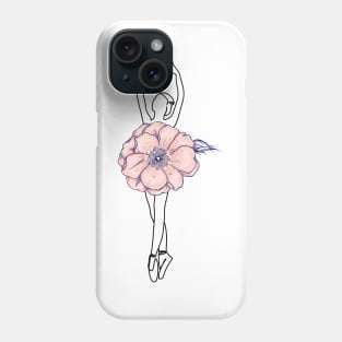 Beautiful ballet design Phone Case