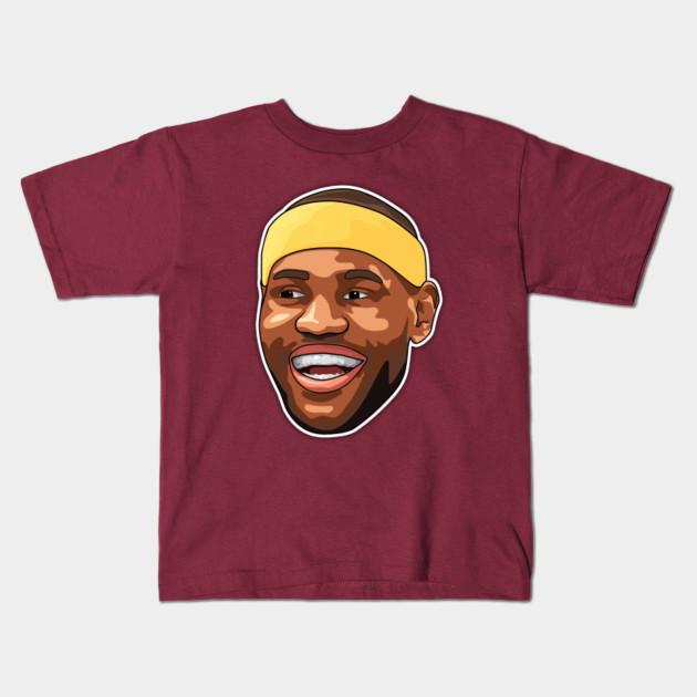 lebron james face shirt