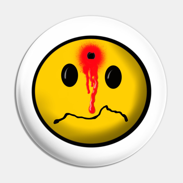 Bloody shot emoji smiley - Shot Emoji - Pin | TeePublic