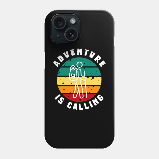 Hiking Crew Adventure Is Calling Camping Trip Summer 2023 Phone Case by AE Desings Digital