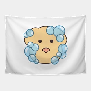 Puppy Bubbles Tapestry