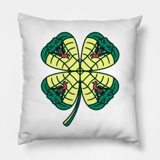 Killer clover Pillow