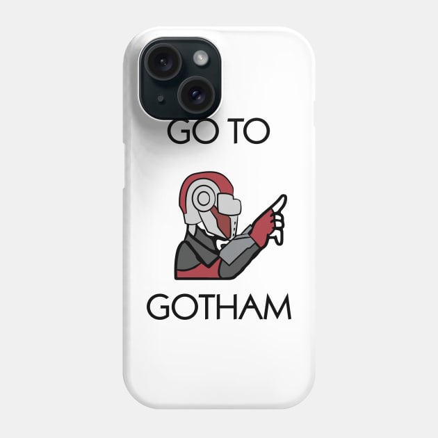 Go to Gotham Phone Case by Jawes