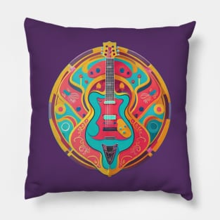 Cosmic Guitar Pillow