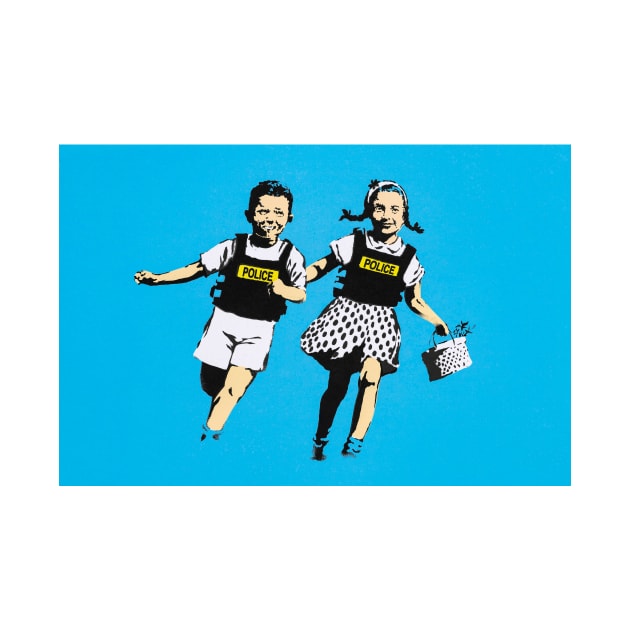 Banksy Jack and Jill Art by SharpWallArts