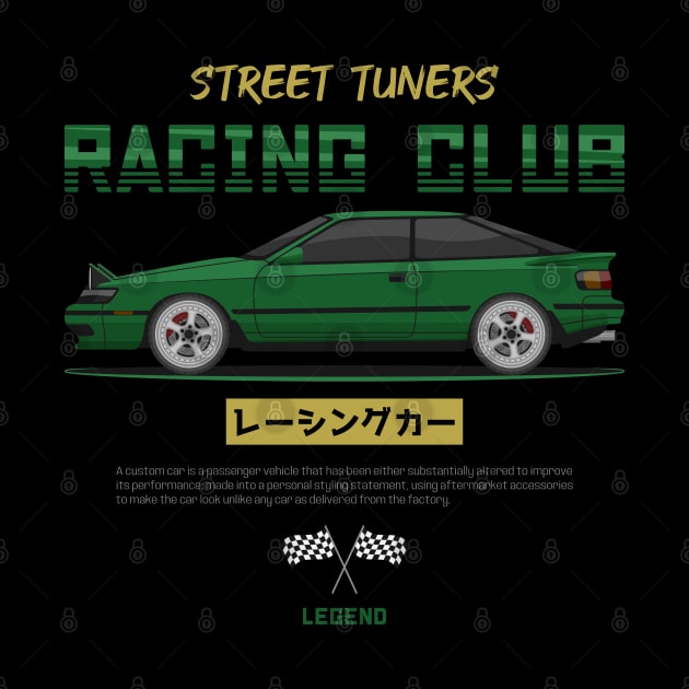 Tuner Green MK4 Celica JDM by GoldenTuners