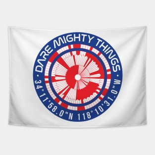 Dare Mighty Things Tapestry