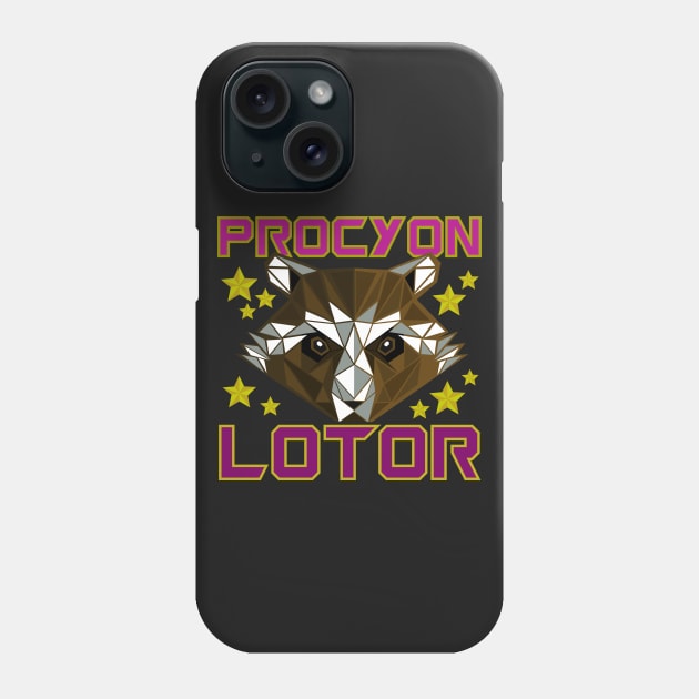Procyon Lotor - Guardian Raccoon Phone Case by ijoshthereforeiam