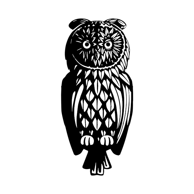 Artsy Owl by Urban_Vintage