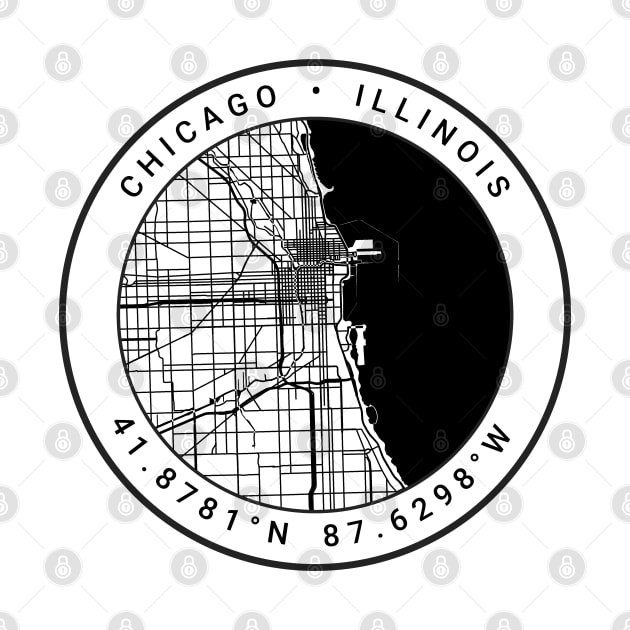 Chicago Map by Ryan-Cox