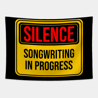 Silence, Songwriting in Progress Tapestry