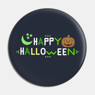 Happy Halloween Pin