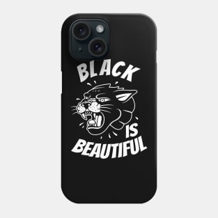 Black Is Beautiful Panther Black Cat Phone Case