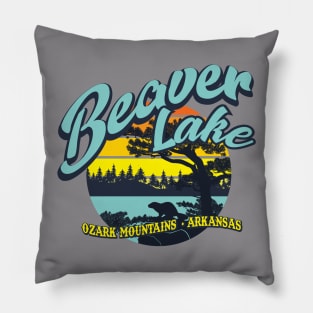 Beaver Lake Ozark Mountains Arkansas Pillow