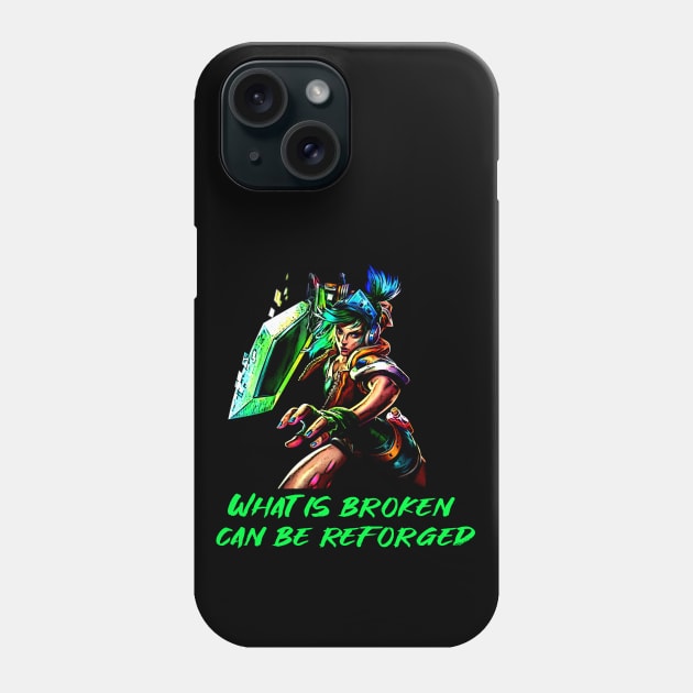 What is broken can be reforged Phone Case by MandalaHaze