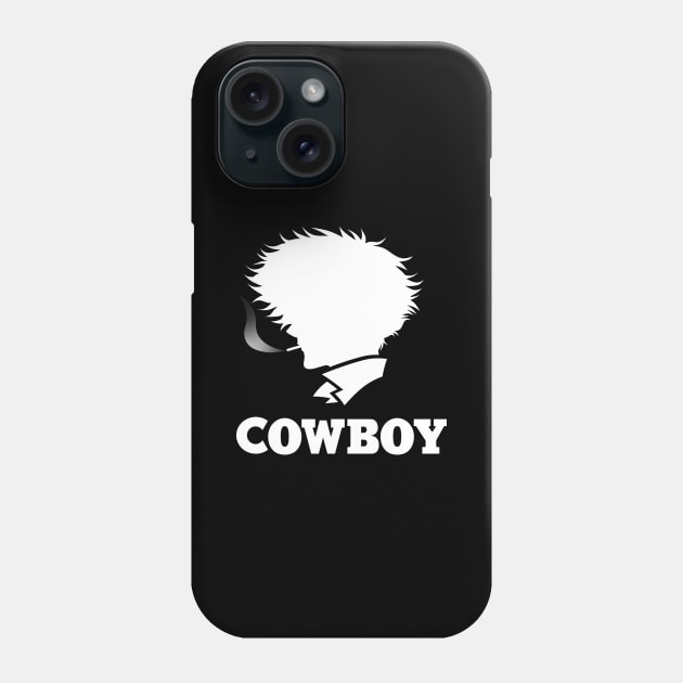 Cool Futuristic Anime Bounty Hunter Logo Parody Phone Case by BoggsNicolas