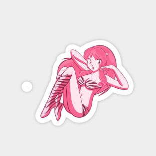 Lum (lamù) urusei yatsura pink version Magnet