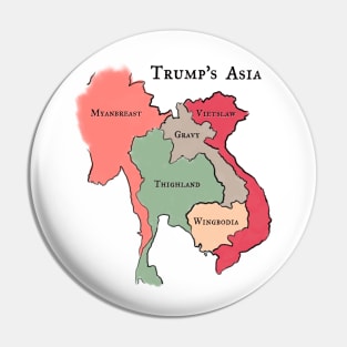 Thighland - Anti Trump Pin