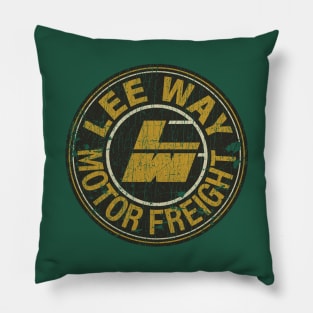 Lee Way Motor Freight 1934 Pillow