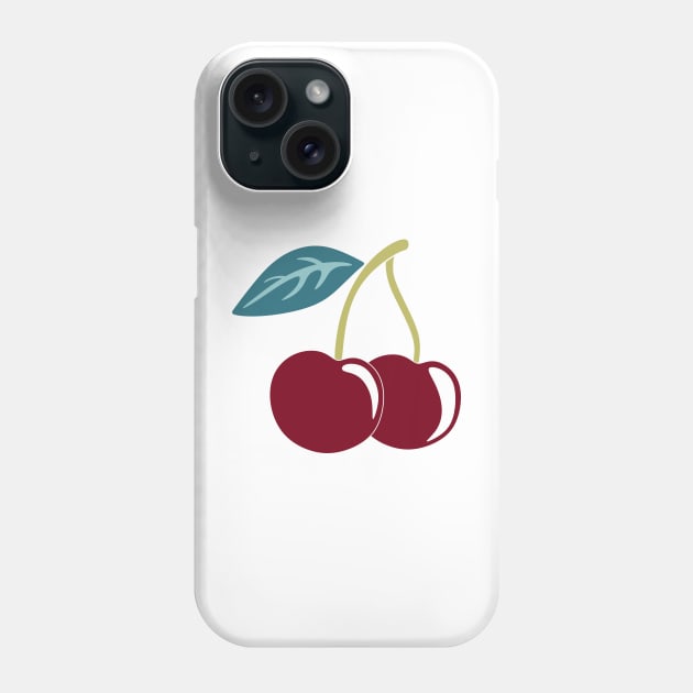 Cherry Polkadot Phone Case by MyMadMerch