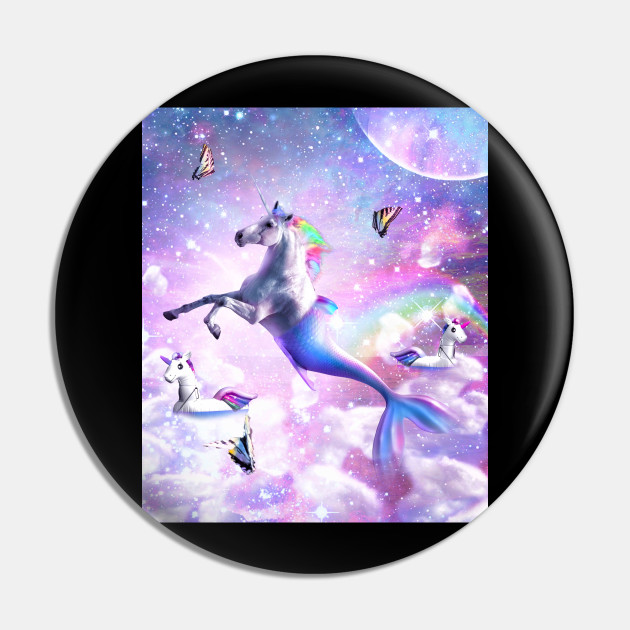 Rainbow Mermaid Unicorn Mermicorn Rainbow Mermaid Unicorn Mermicorn Pin Teepublic Mermaids reckon that they're better than unicorns, as they can live on both land and in the sea. teepublic