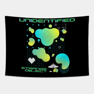 Unidentified Strange Object Tapestry