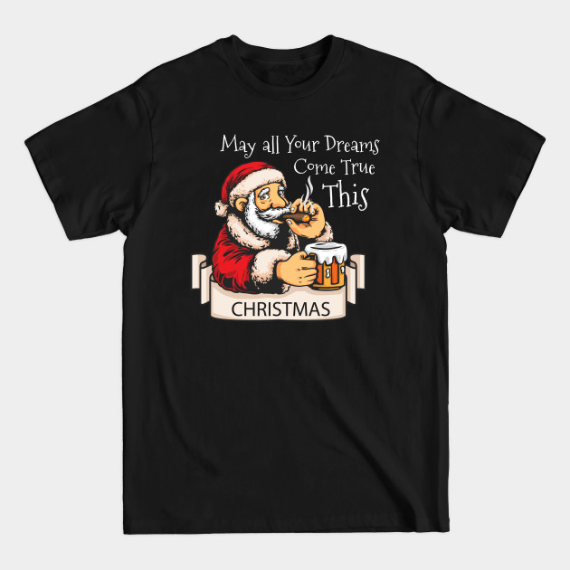 Discover Christmas Santa Giveaway - Merry Christmas - T-Shirt