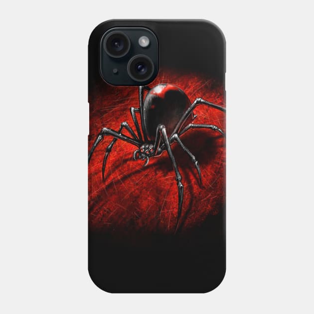 Wicked Widow Phone Case by Jay's Tees