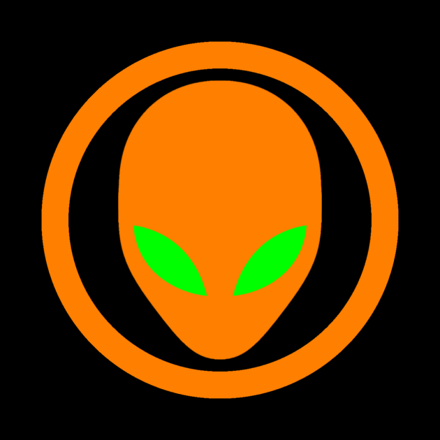 Orange Alien by Celtic Morrigan