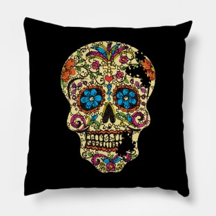 Sugar Skull Puzzle Pillow