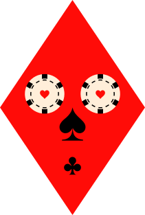 Poker Face Magnet