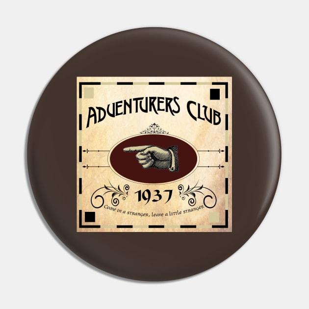 The Club for Adventure Pin by Bt519