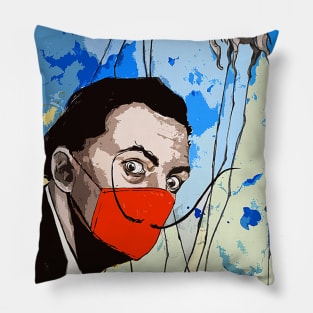 Surreal Quarantine Pillow