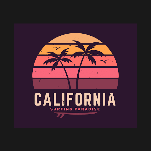 Beach California by timegraf