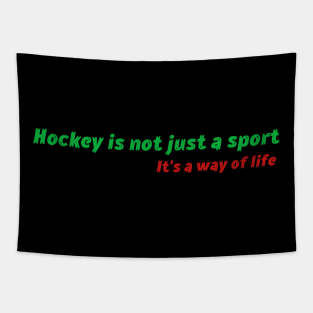 Hockey Tapestry
