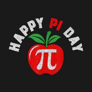 Apple Pi Day Math Lover Teacher 3.14 Apple Pie Pun T-Shirt