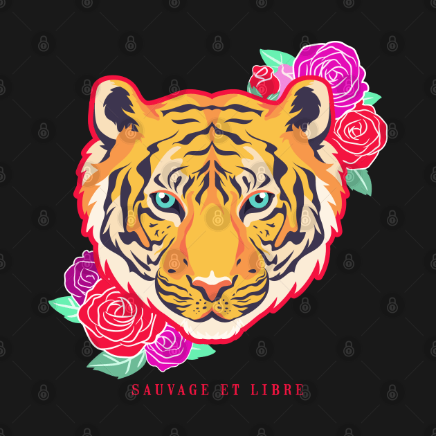 Sauvage et Libre Tiger by Tyre Boone Goods & Apparel