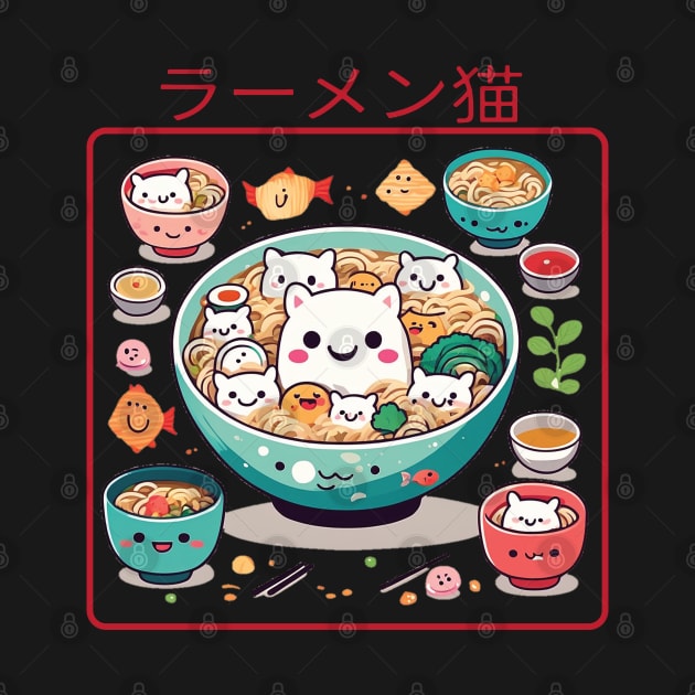 Ramen and cats by Trendsdk