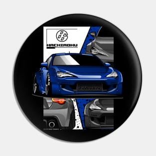 Toyota FT 86 Blue Hachiroku Pin