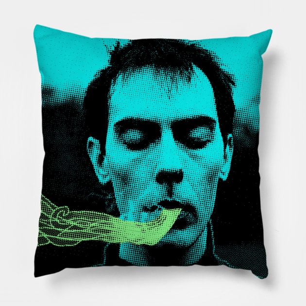 Peter Murphy Pillow by mattcave