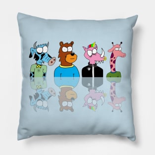 Cartoon Animals Pillow