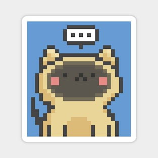 Pixel Cat 128 Magnet