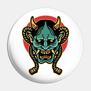 oni mask Pin