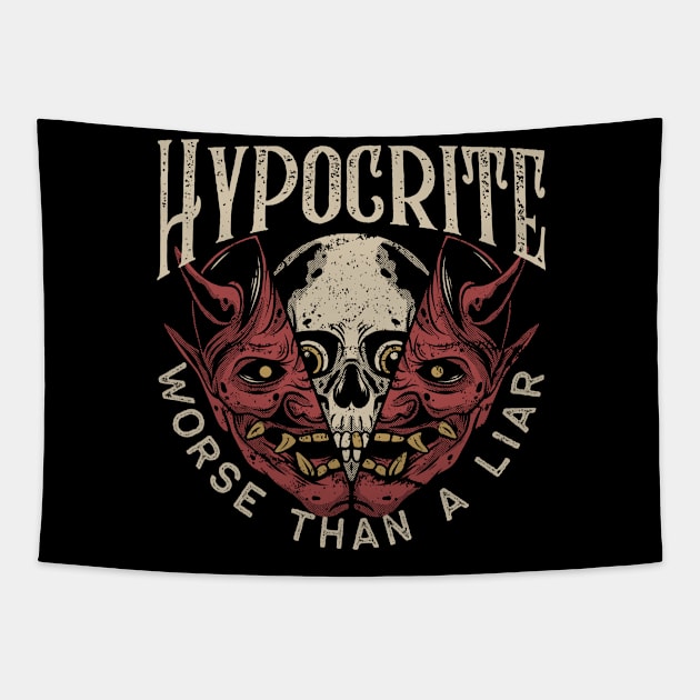 Hypocrisy Tapestry by Ninepardon105 Merch