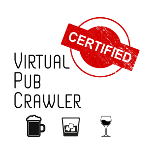 Certified Virtual Pub Crawler Light T-Shirt