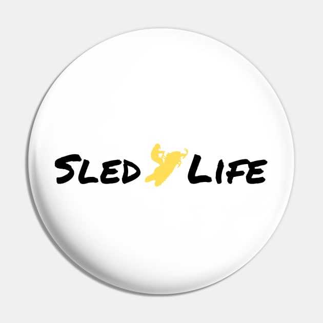 Sled Life Snowmobile snow mobile Pin by AIVDesignCo