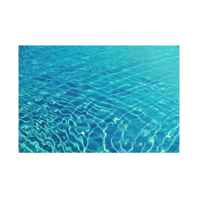 Turquoise Blue Swimming Pool by NewburyBoutique